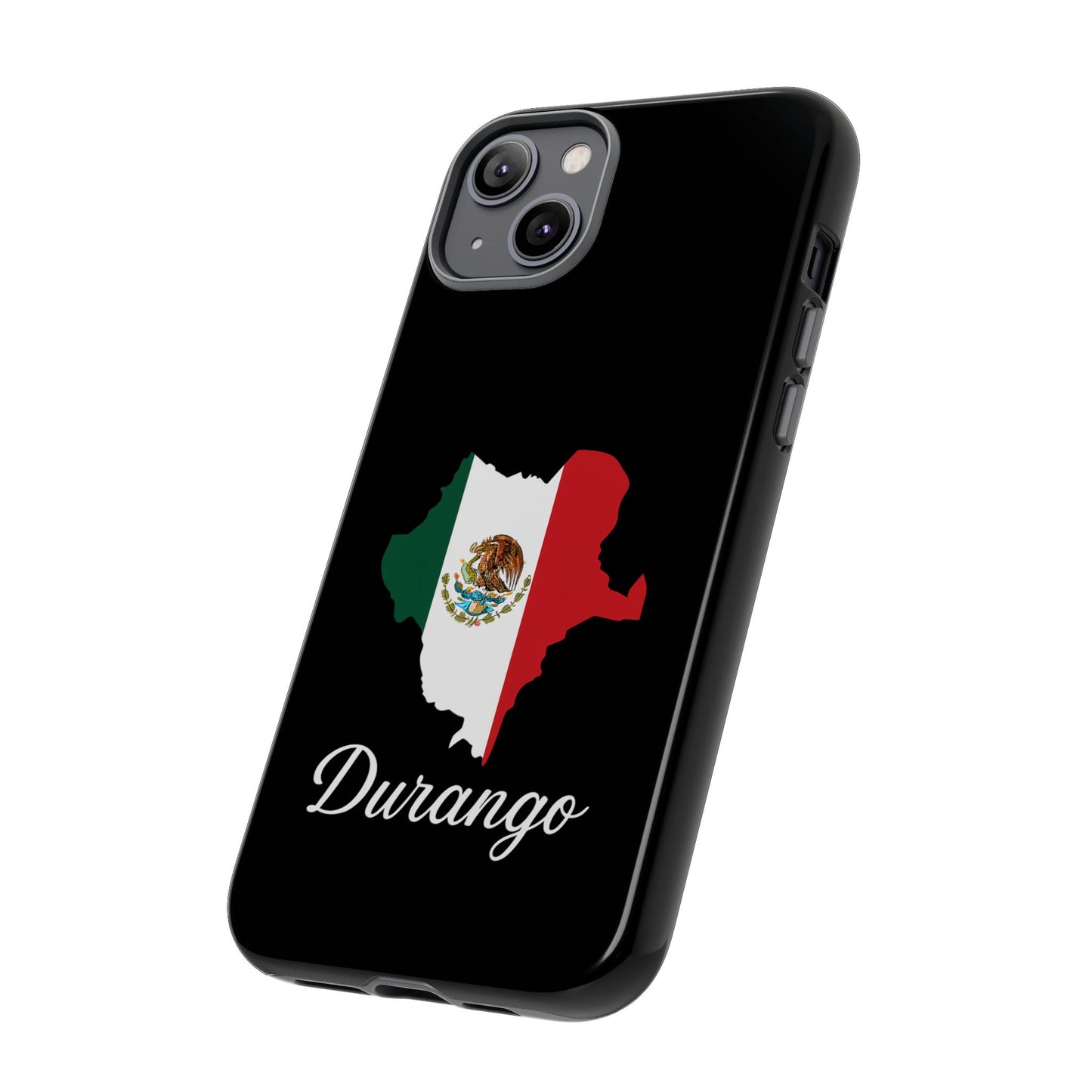 Durango Mexico Flag Map Phone Case | Mexican American Pride Tough Case for iPhone & Samsung