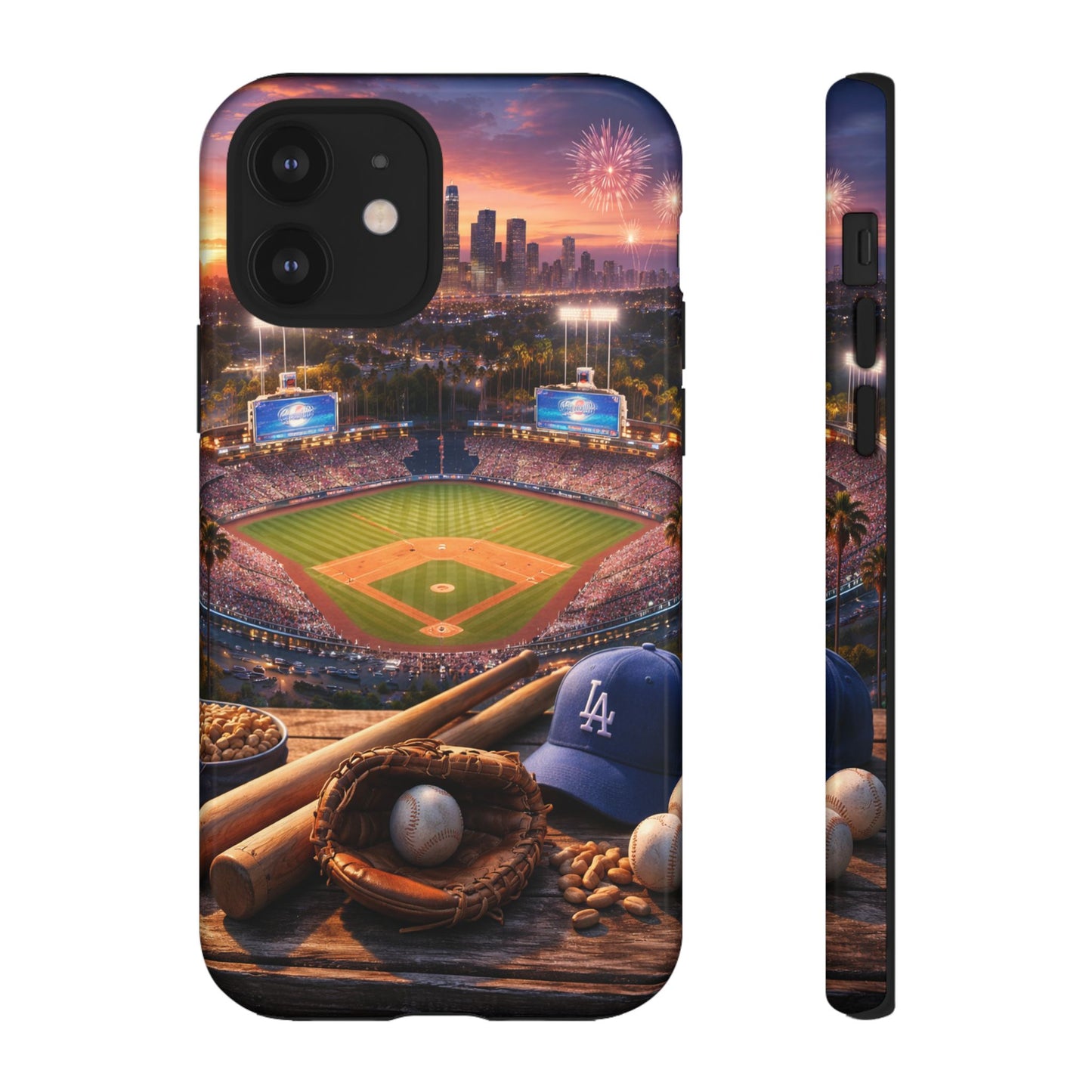 Baseball Sunset Stadium Phone Case LA Game Day Sports Aesthetic Case