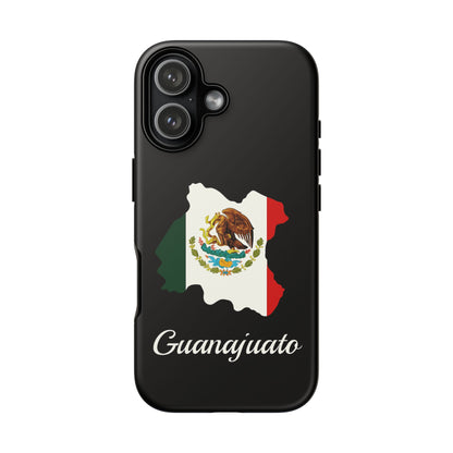 Guanajuato Mexico Flag Map Phone Case | Mexican American Pride Tough Case for iPhone & Samsung