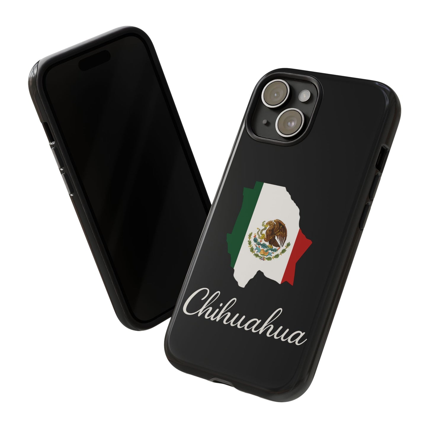 Chihuahua Mexico Flag Map Phone Case | Mexican American Pride Tough Case for iPhone & Samsung