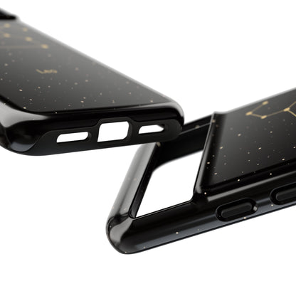 Leo Zodiac Constellation Phone Case – Luxe Gold Celestial Cover