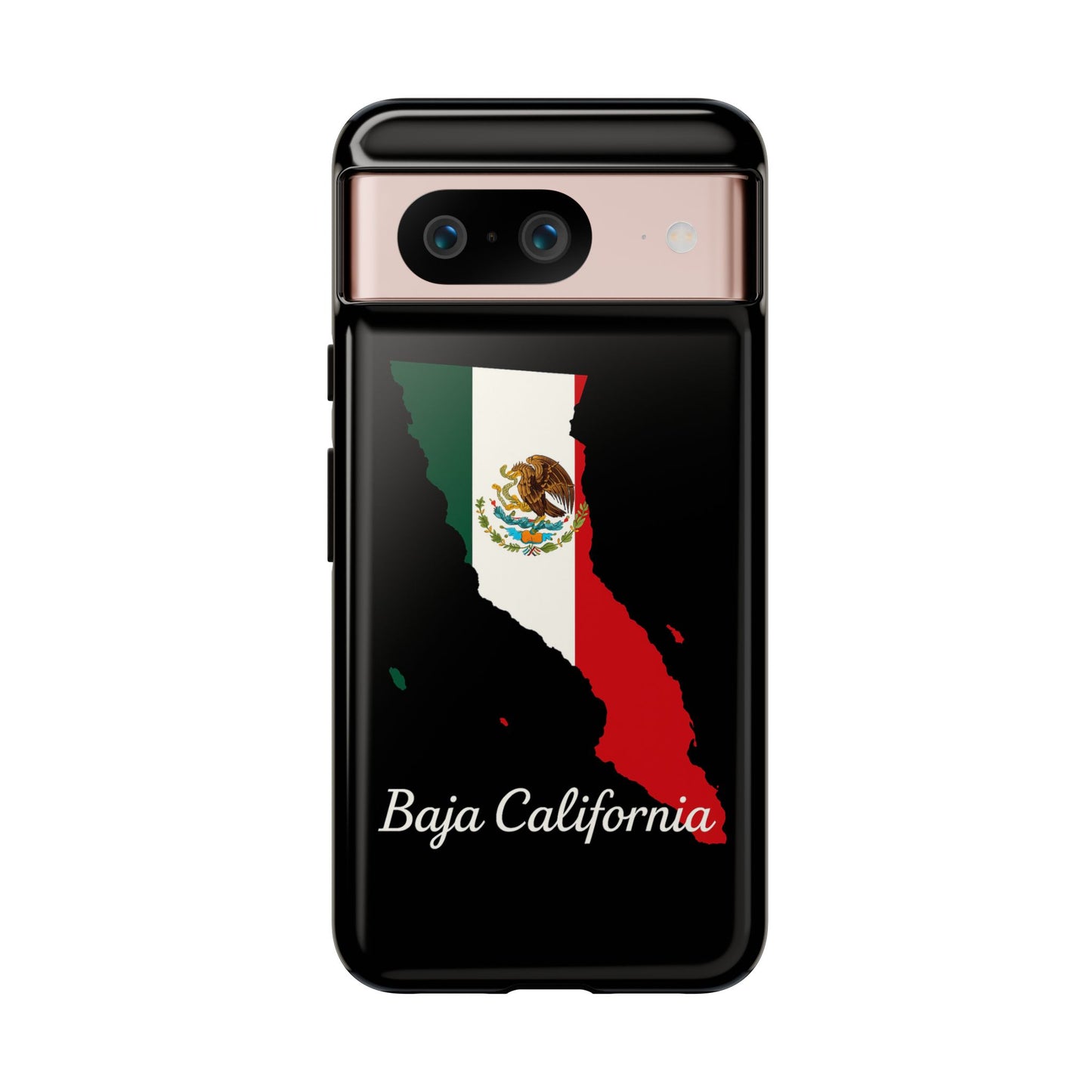 Baja California Mexico Flag Map Phone Case | Mexican American Pride Tough Case for iPhone & Samsung