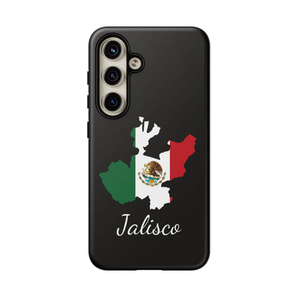 Jalisco Mexico Flag Map Phone Case | Mexican American Pride Tough Case for iPhone & Samsung