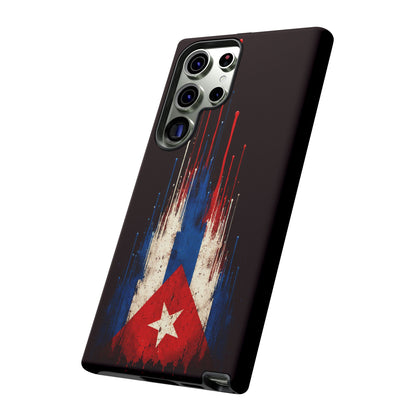 Cuban Flag Phone Case | Cuba Flag Tough Case | Patriotic Cuban Pride iPhone Samsung Protective Cover