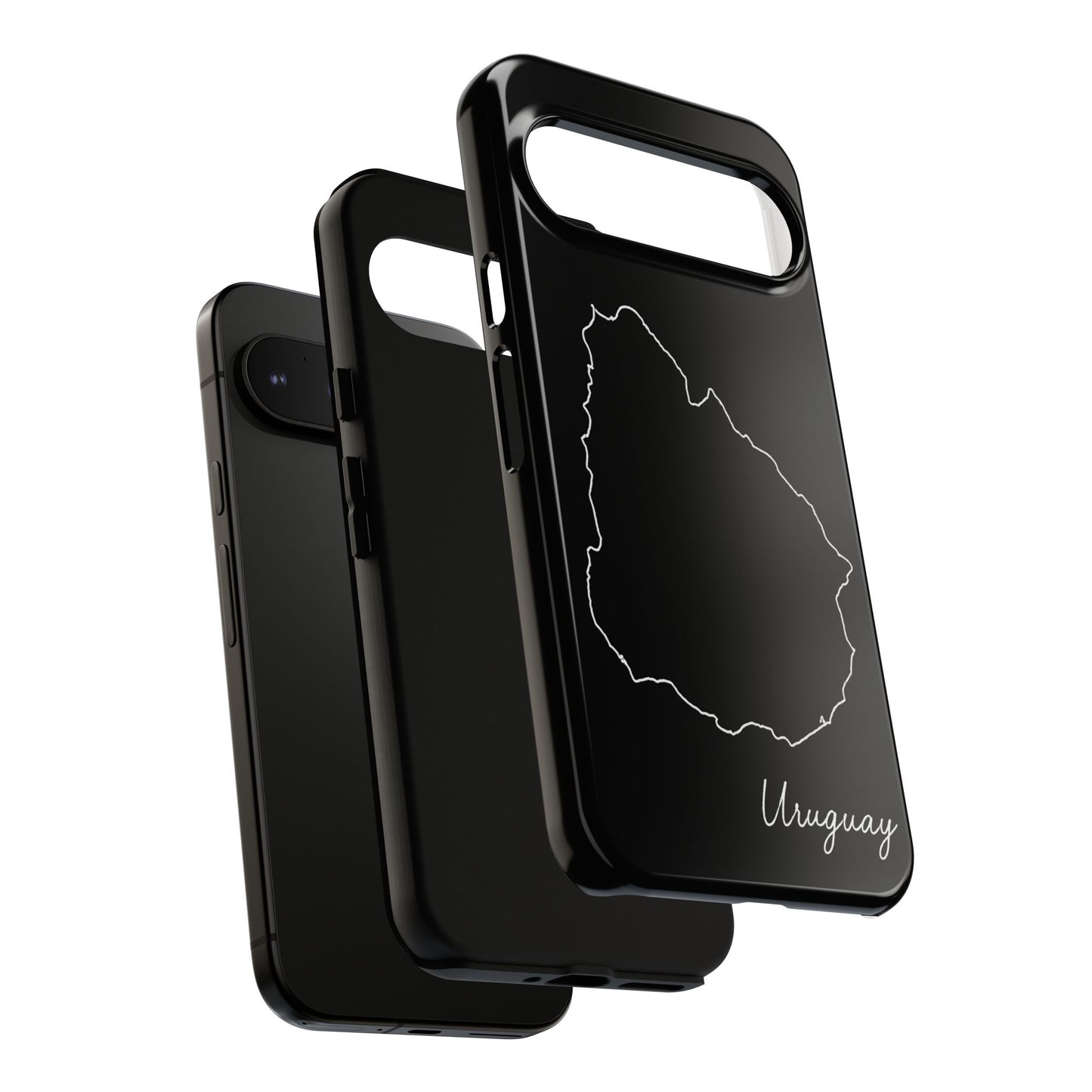 Uruguay Outline Phone Case – Minimal Country Map Tough Case (iPhone, Samsung, Pixel)