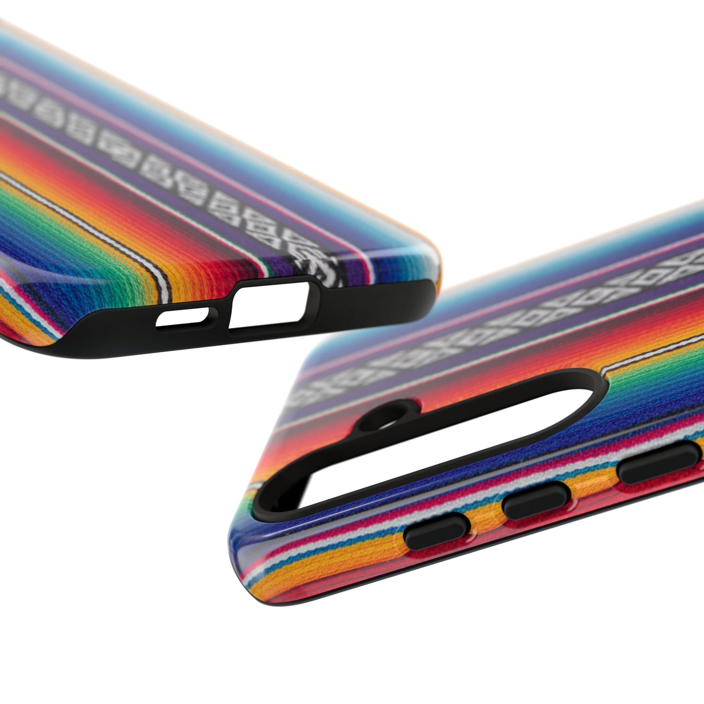 Serape Stripe Phone Case – Colorful Mexican Blanket Pattern Tough Case