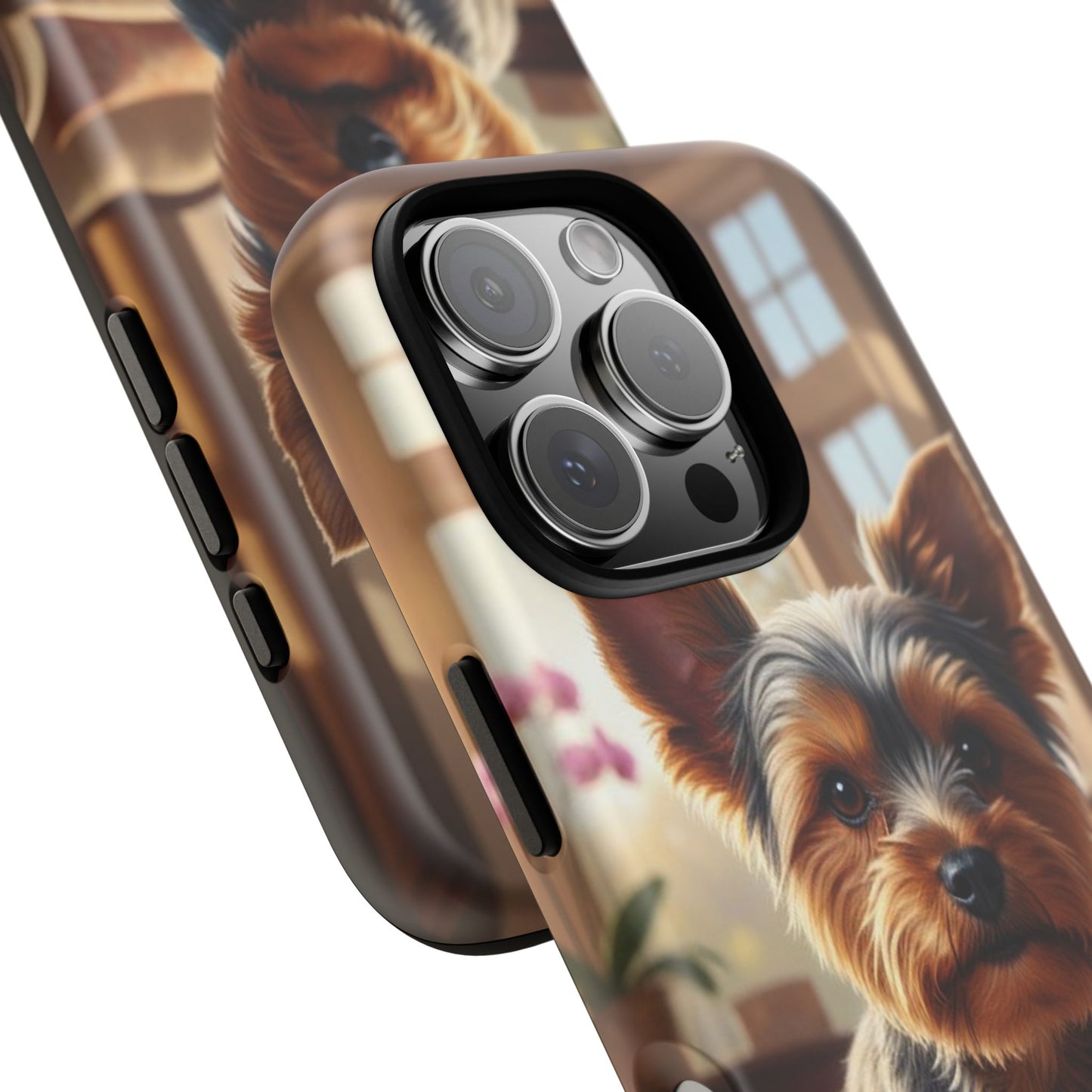 Yorkshire Terrier Phone Case – Cute Yorkie Puppy Tough Case (iPhone, Samsung, Pixel)