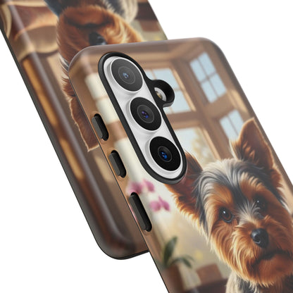 Yorkshire Terrier Phone Case – Cute Yorkie Puppy Tough Case (iPhone, Samsung, Pixel)