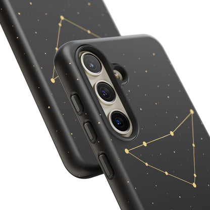 Capricorn Zodiac Constellation Phone Case – Luxe Gold Celestial Cover
