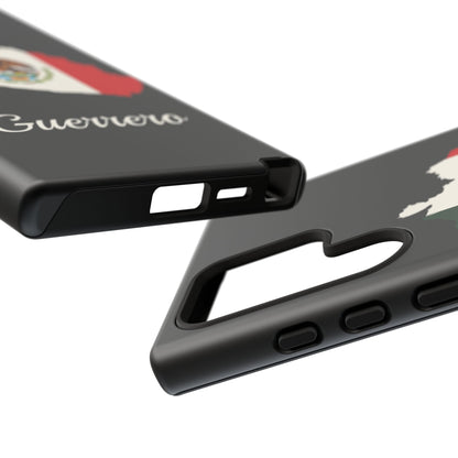 Guerrero Mexico Flag Map Phone Case | Mexican American Pride Tough Case for iPhone & Samsung