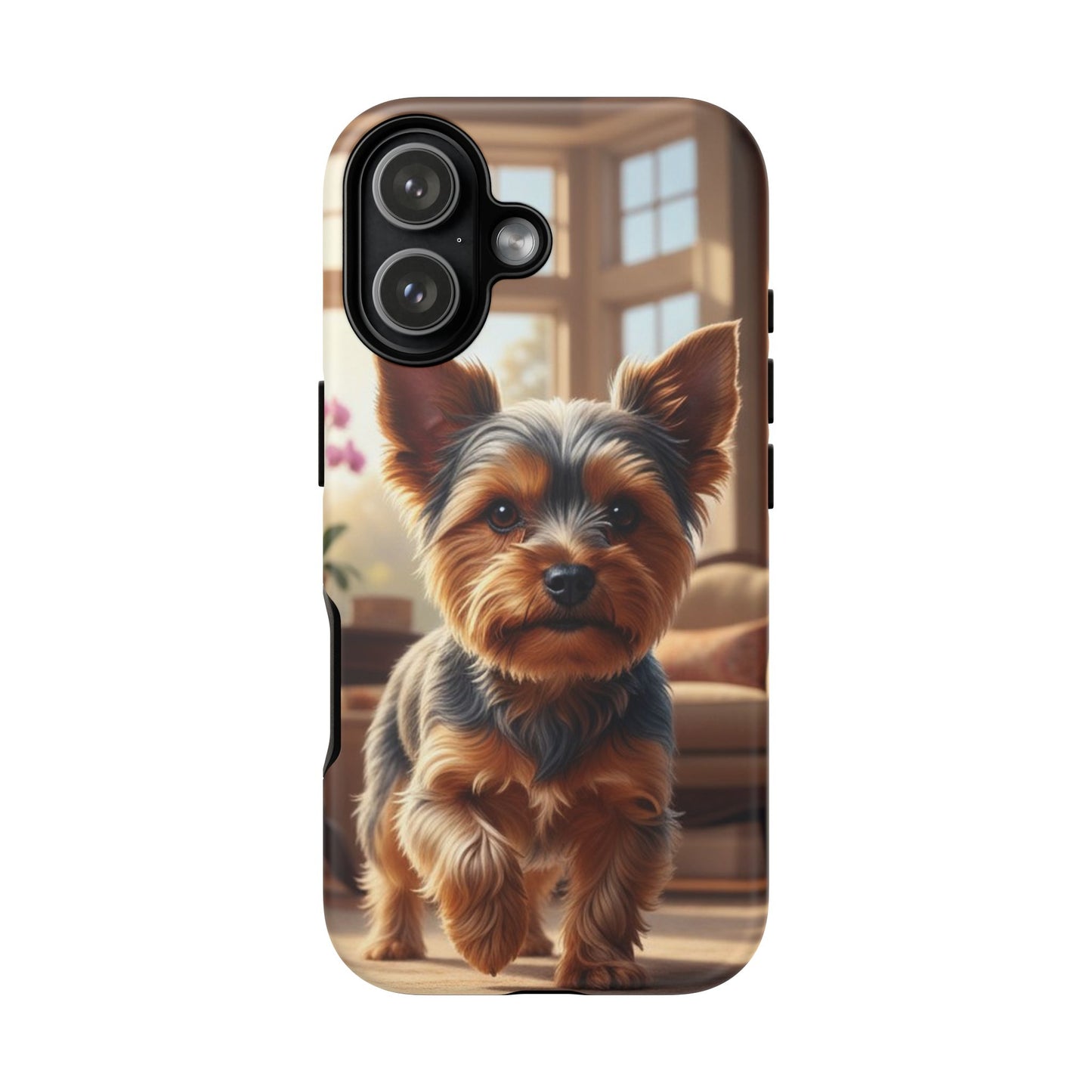 Yorkshire Terrier Phone Case – Cute Yorkie Puppy Tough Case (iPhone, Samsung, Pixel)