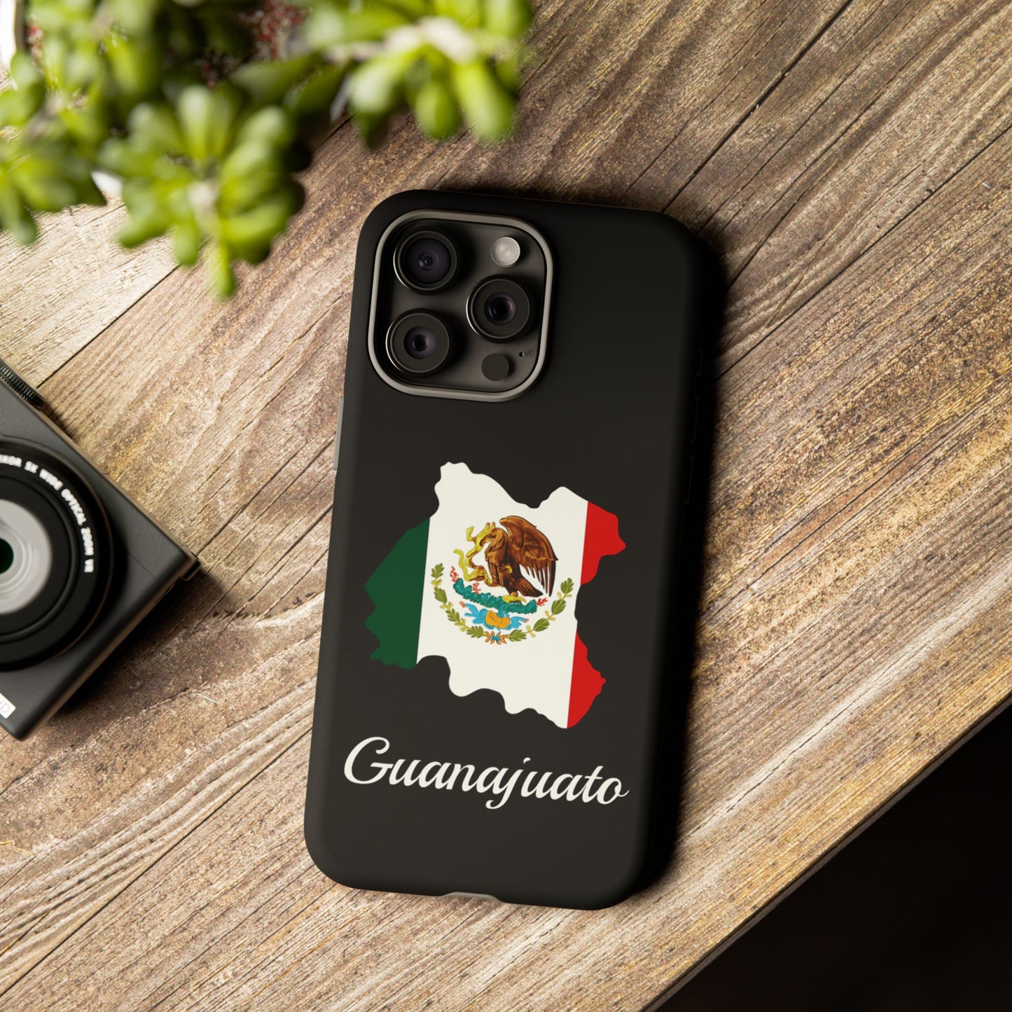 Guanajuato Mexico Flag Map Phone Case | Mexican American Pride Tough Case for iPhone & Samsung