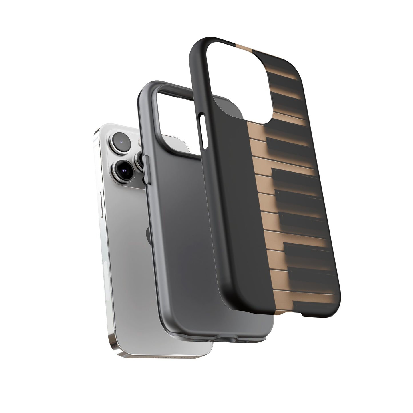 Piano Phone Case – Piano Keyboard Tough Case for Musicians (iPhone, Samsung, Pixel)