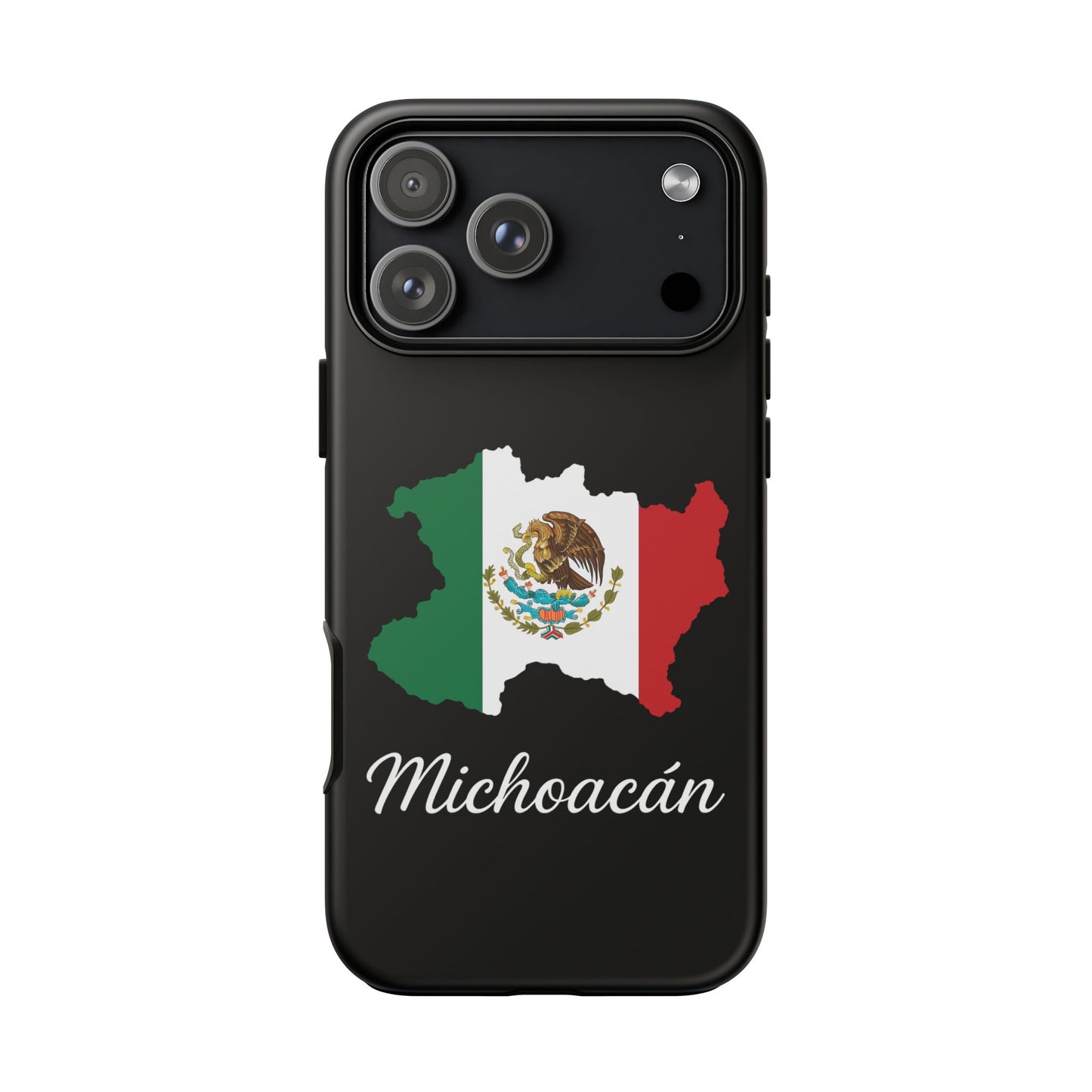 Michoacán Mexico Flag Map Phone Case | Mexican American Pride Tough Case for iPhone & Samsung