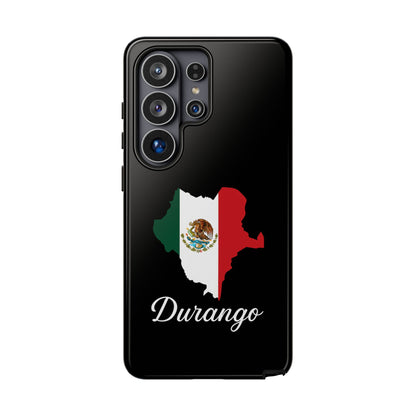Durango Mexico Flag Map Phone Case | Mexican American Pride Tough Case for iPhone & Samsung