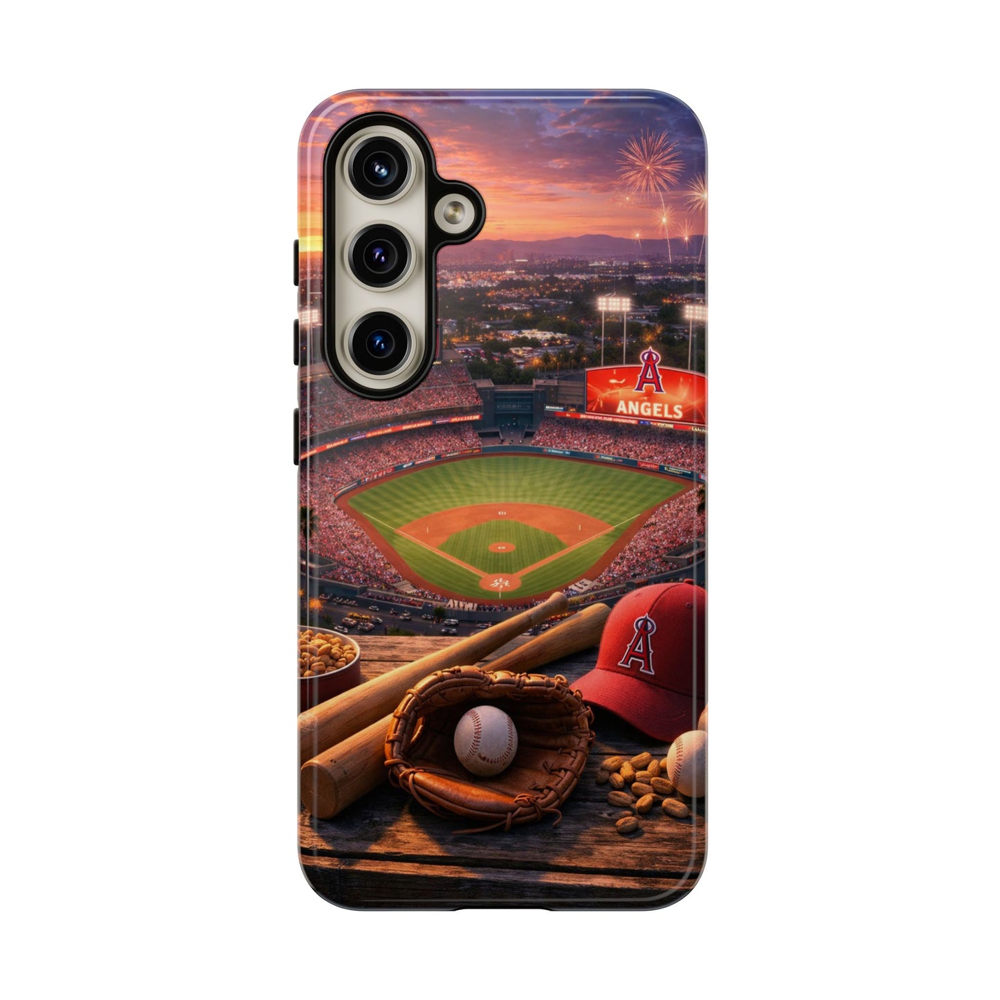 Baseball Stadium Phone Case Sports Fan Ballpark Game Day Tough Case