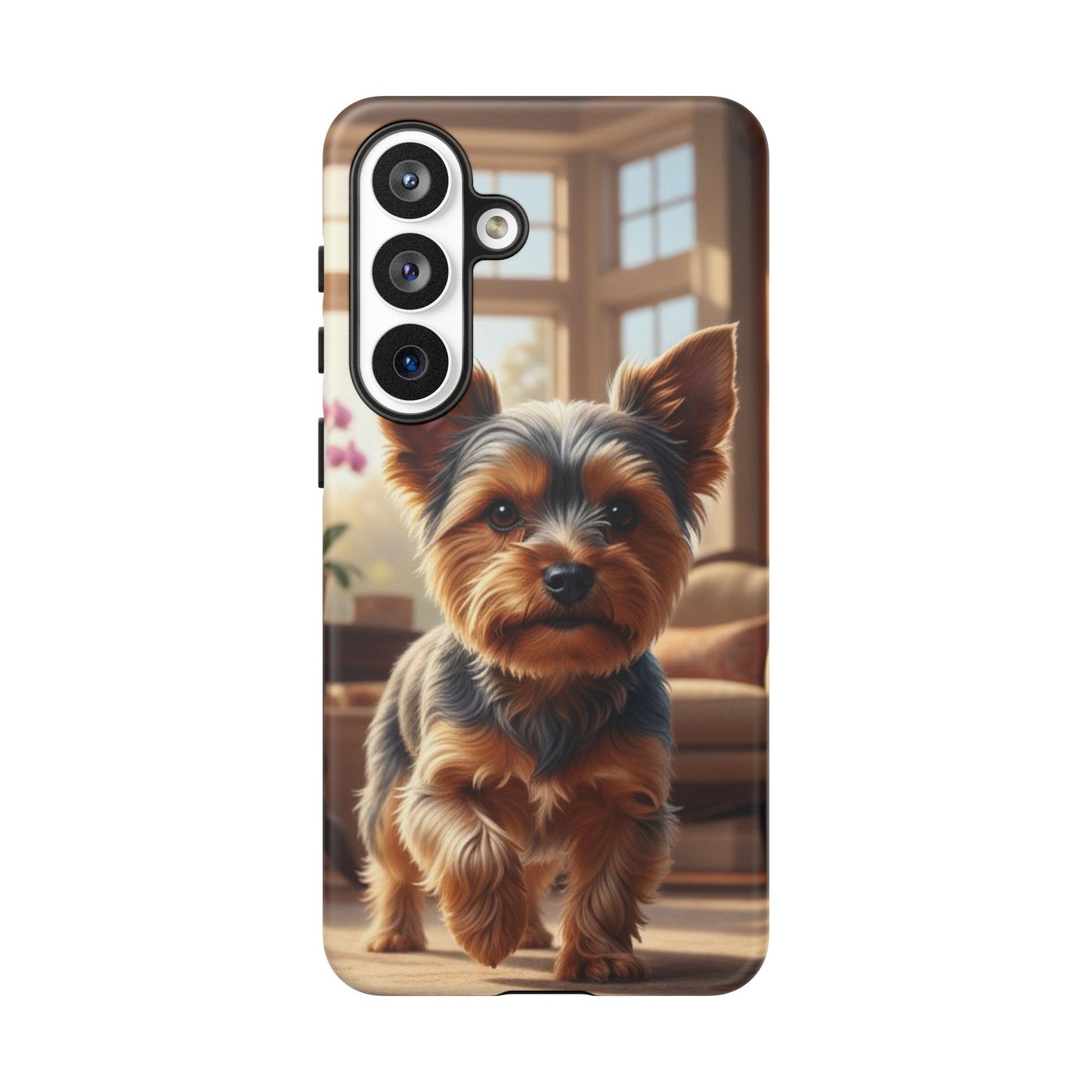 Yorkshire Terrier Phone Case – Cute Yorkie Puppy Tough Case (iPhone, Samsung, Pixel)