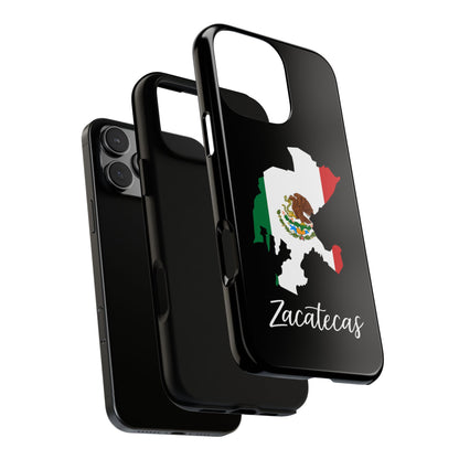 Zacatecas Mexico Flag Map Phone Case | Mexican American Pride Tough Case for iPhone & Samsung
