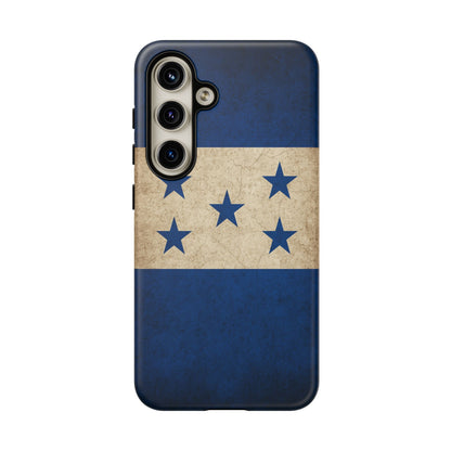 Honduras Flag Phone Case | Vintage Honduran Flag iPhone & Samsung Tough Protective Case