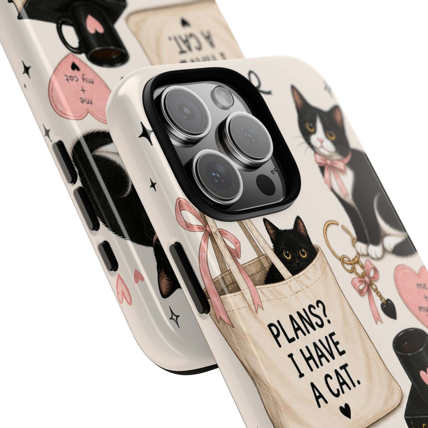 Cat Lover Phone Case | Plans? I Have A Cat Cute Aesthetic Cover
