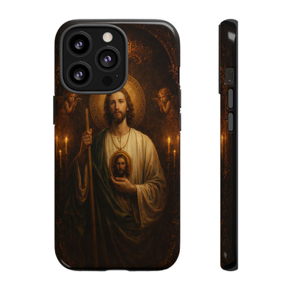 San Judas Phone Case Saint Jude Catholic Saint Religious Art Portrait Tough