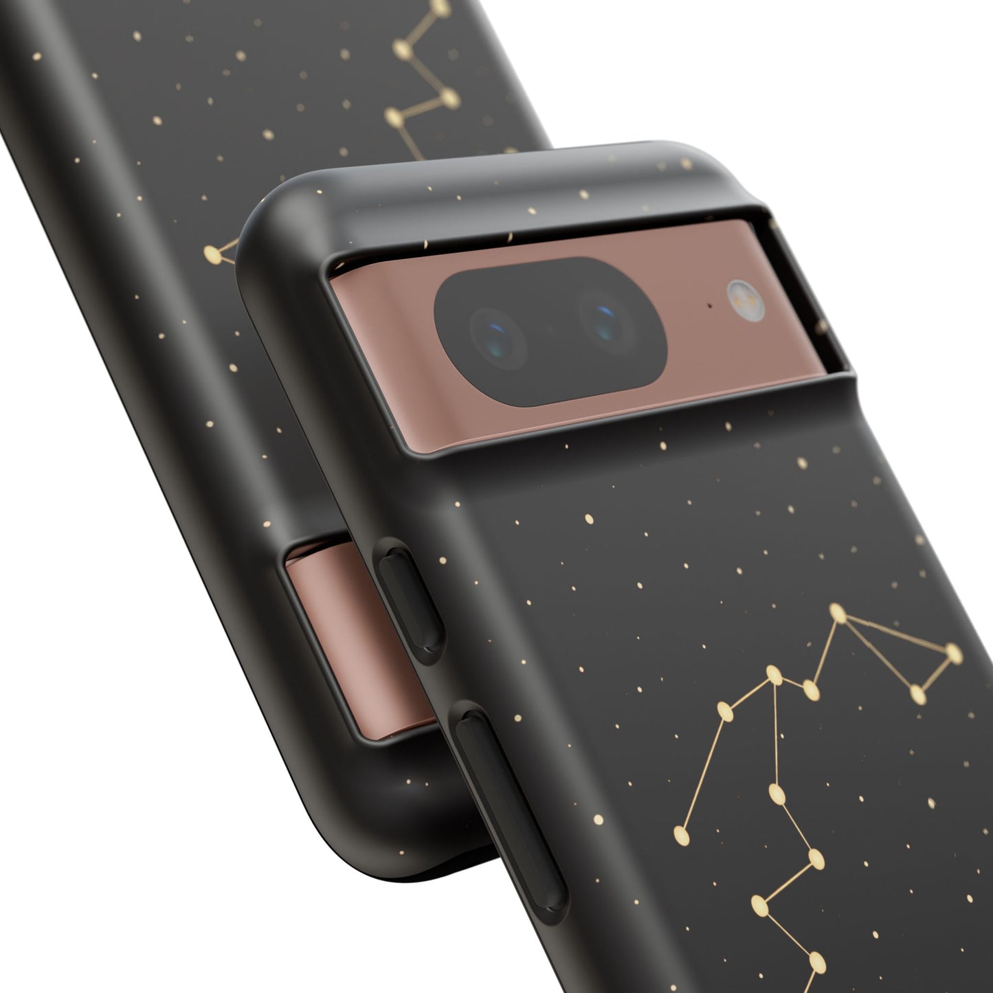 Aquarius Zodiac Constellation Phone Case – Luxe Gold Celestial Cover