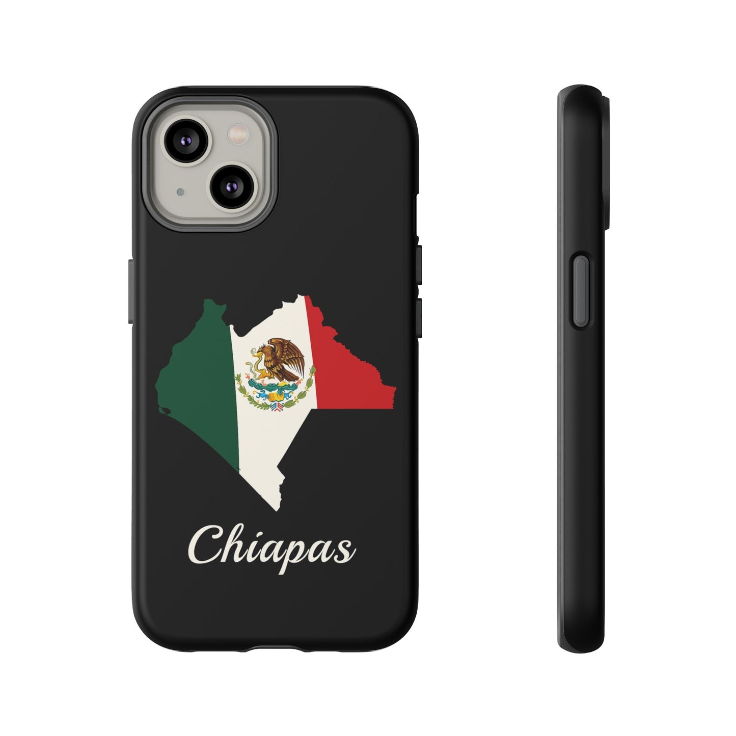 Chiapas Mexico Flag Map Phone Case | Mexican American Pride Tough Case for iPhone & Samsung
