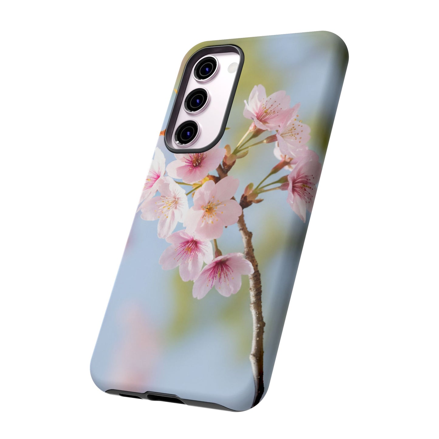 Cherry Blossom Phone Case – Pink Floral Tough Case (iPhone, Samsung Galaxy, Pixel)