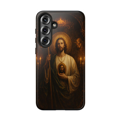 San Judas Phone Case Saint Jude Catholic Saint Religious Art Portrait Tough