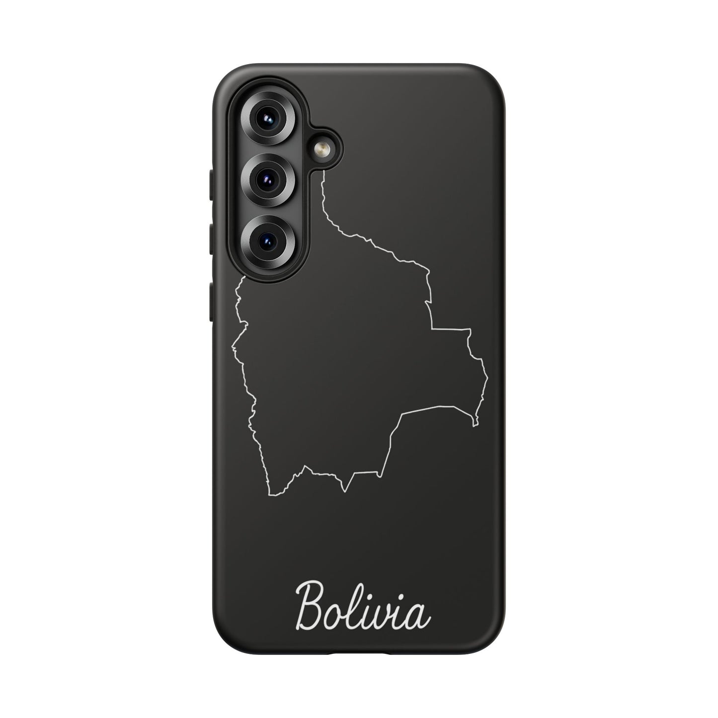 Bolivia Outline Phone Case – Minimal Country Map Tough Cover