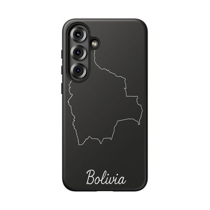 Bolivia Outline Phone Case – Minimal Country Map Tough Cover