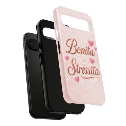 Bonita Stressita Phone Case Cute Latina Aesthetic Pink Coquette Case