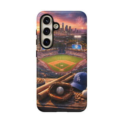 Baseball Sunset Stadium Phone Case LA Game Day Sports Aesthetic Case