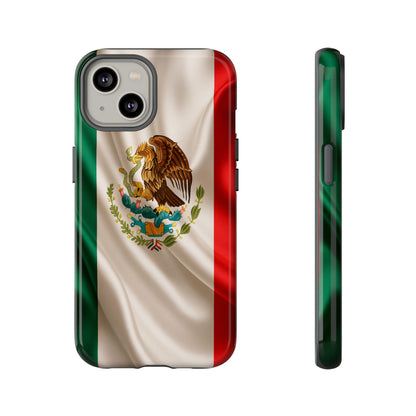 Mexico Flag Phone Case | Mexican Pride iPhone & Samsung Case | Tricolor Aesthetic Tough Protective Cover