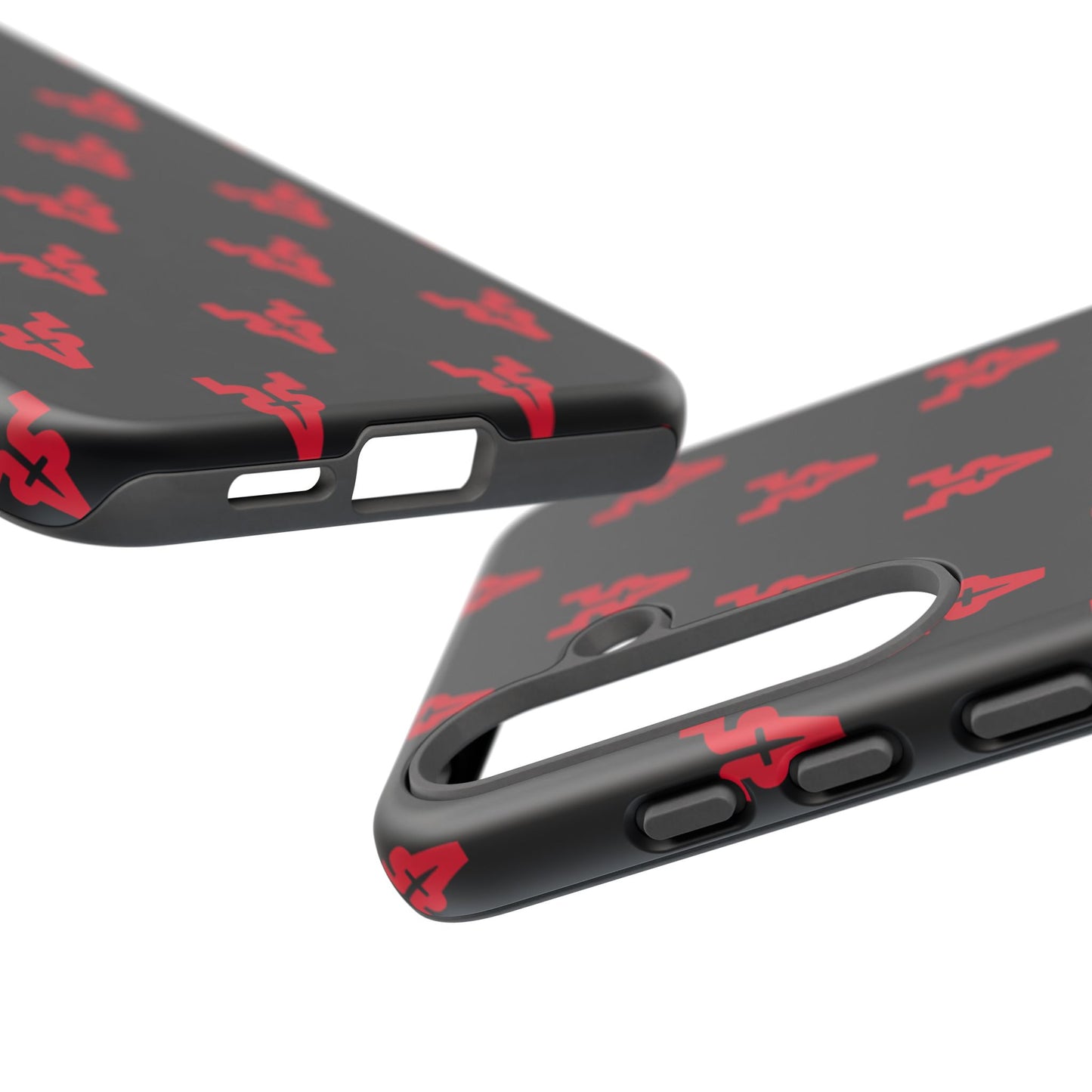 Mazatlán Bull Phone Case – Black Red Streetwear Tough Shockproof Cover