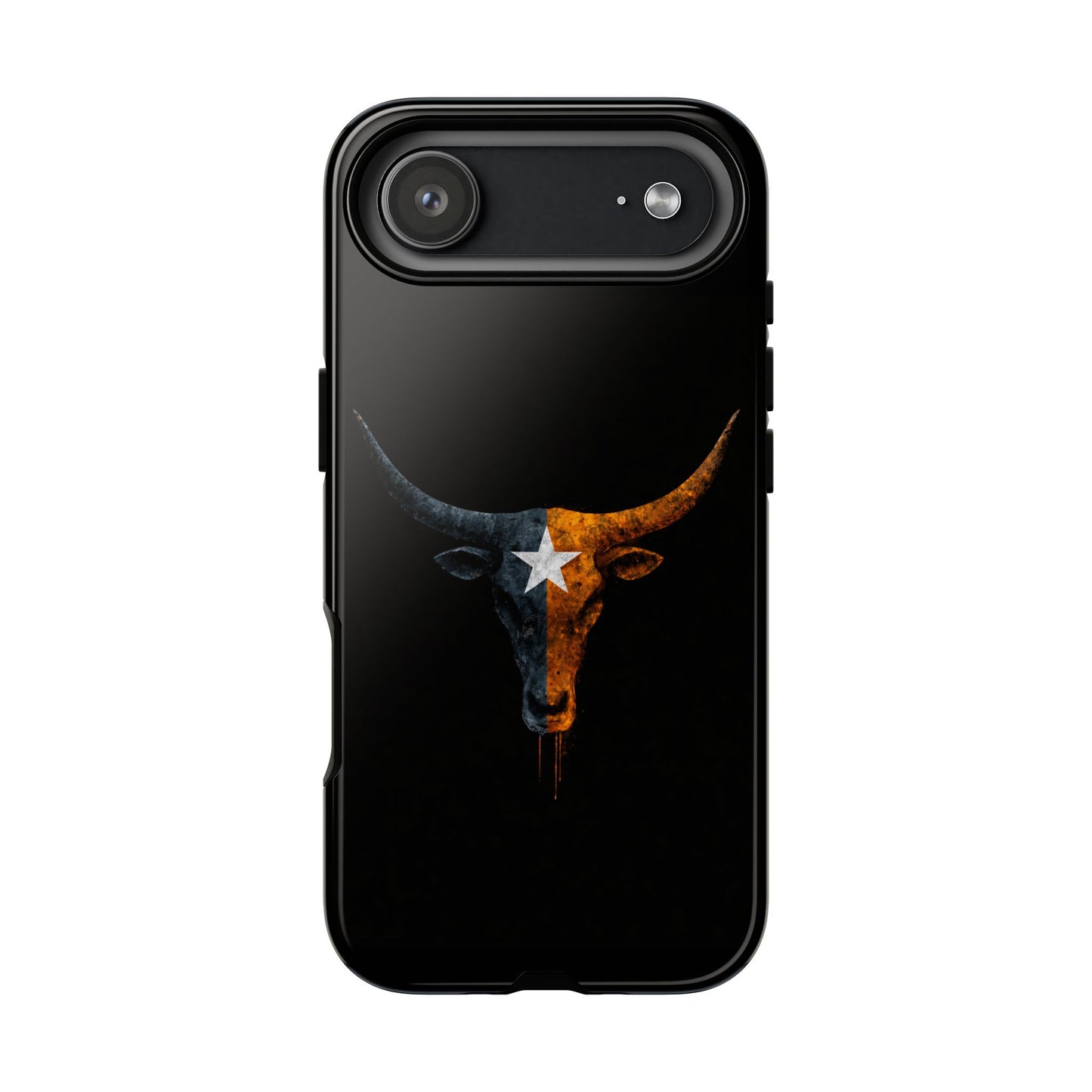 Texas Longhorn Skull Phone Case Western Cowboy Bull iPhone Samsung Cover
