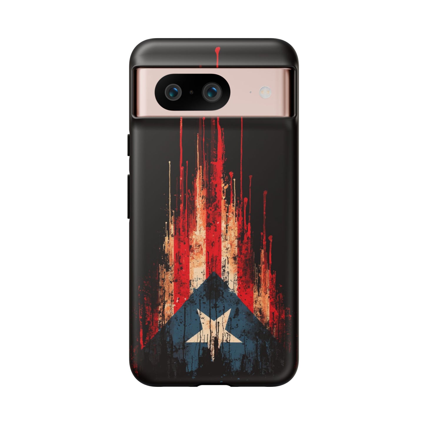 Puerto Rico Flag Phone Case | Distressed Puerto Rican Flag Tough Case | Boricua Pride Protective iPhone Samsung Cover
