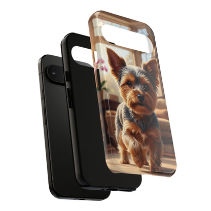 Yorkshire Terrier Phone Case – Cute Yorkie Puppy Tough Case (iPhone, Samsung, Pixel)