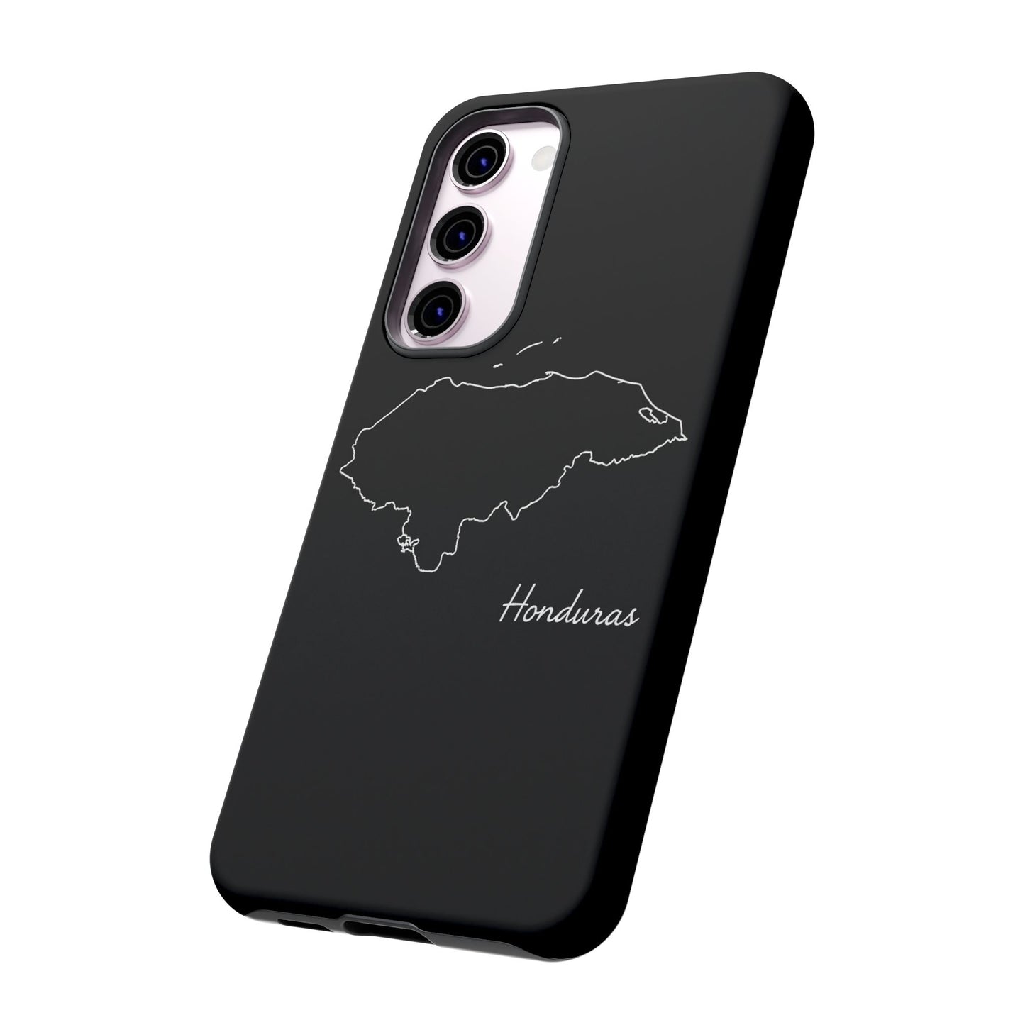 Honduras Outline Phone Case – Minimal Country Map Tough Case (iPhone, Samsung, Pixel)