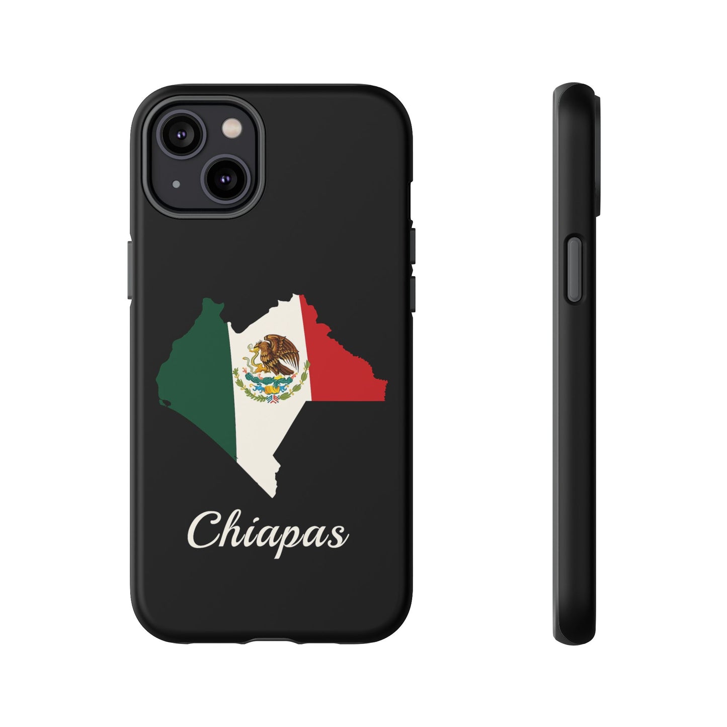 Chiapas Mexico Flag Map Phone Case | Mexican American Pride Tough Case for iPhone & Samsung