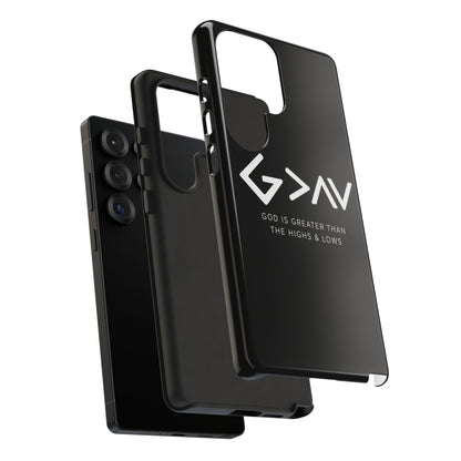 God Is Greater Than The Highs & Lows G>∧∨ Christian Phone Case