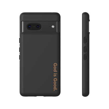 God Is Good Phone Case Minimal Aesthetic Christian Tough Cover
