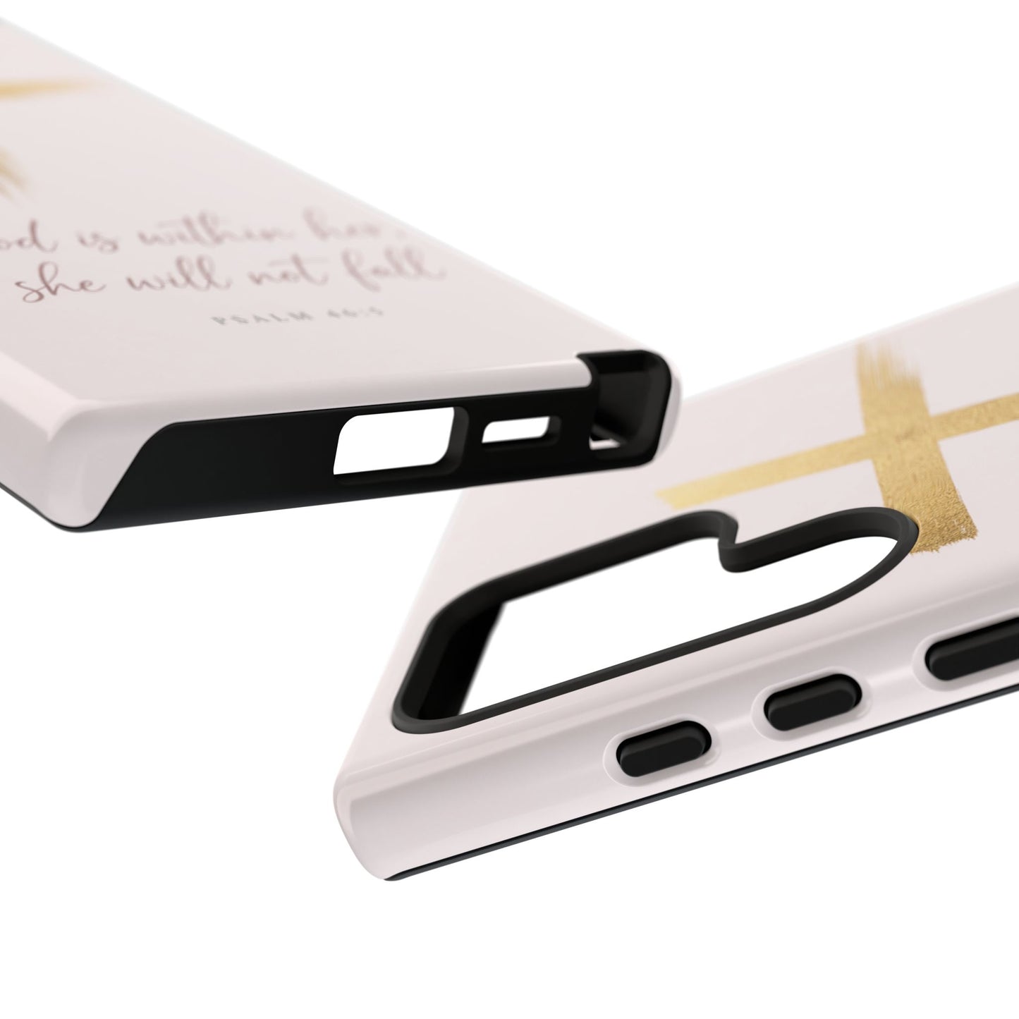 Psalm 46:5 God Is Within Her Christian Cross Phone Case Faith Gift