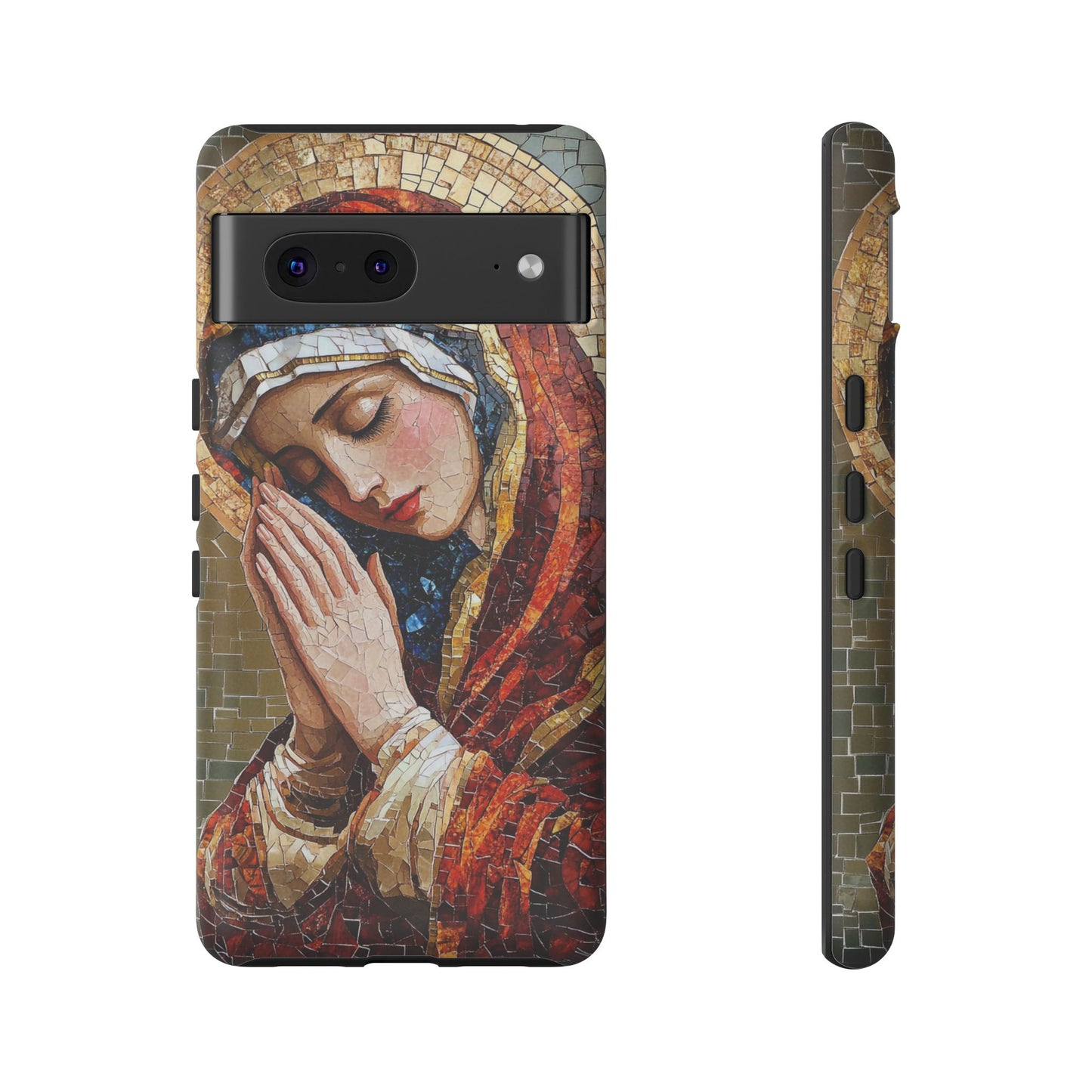 Virgin Mary Phone Case, Catholic Phone Case, Christian Aesthetic Case, Religious iPhone Case, Saint Art Case, Faith Gift