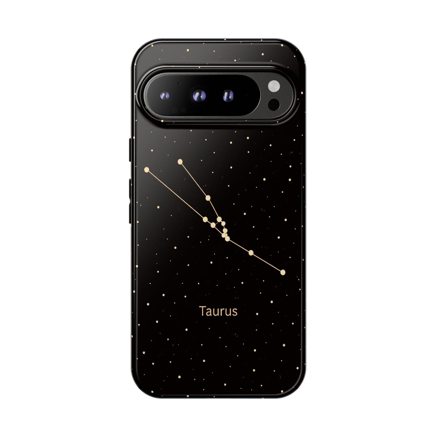 Taurus Zodiac Constellation Phone Case – Luxe Gold Celestial Cover