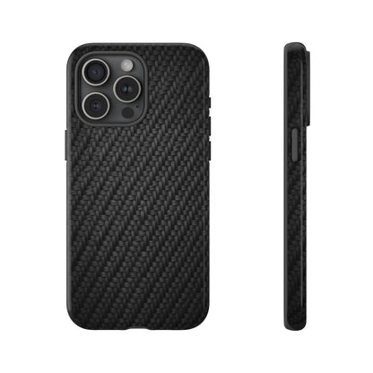 Carbon Fiber Inspired Phone Case – Rugged Slim Protective Tech Case for iPhone & Samsung