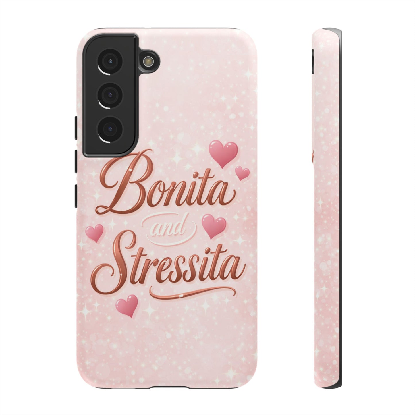 Bonita Stressita Phone Case Cute Latina Aesthetic Pink Coquette Case
