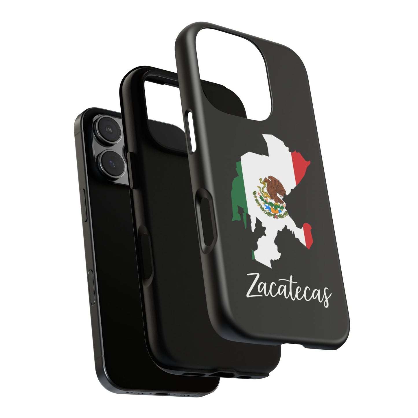 Zacatecas Mexico Flag Map Phone Case | Mexican American Pride Tough Case for iPhone & Samsung