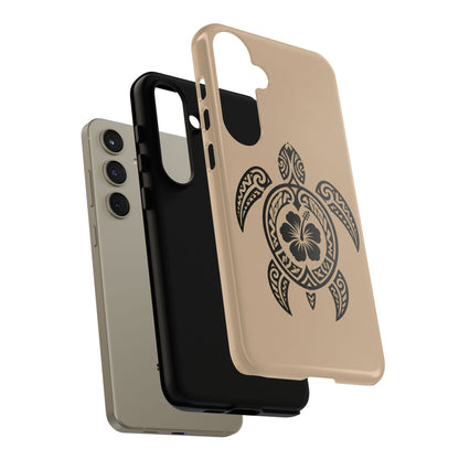 Polynesian Turtle Phone Case | Hawaiian Beach Tough Cover