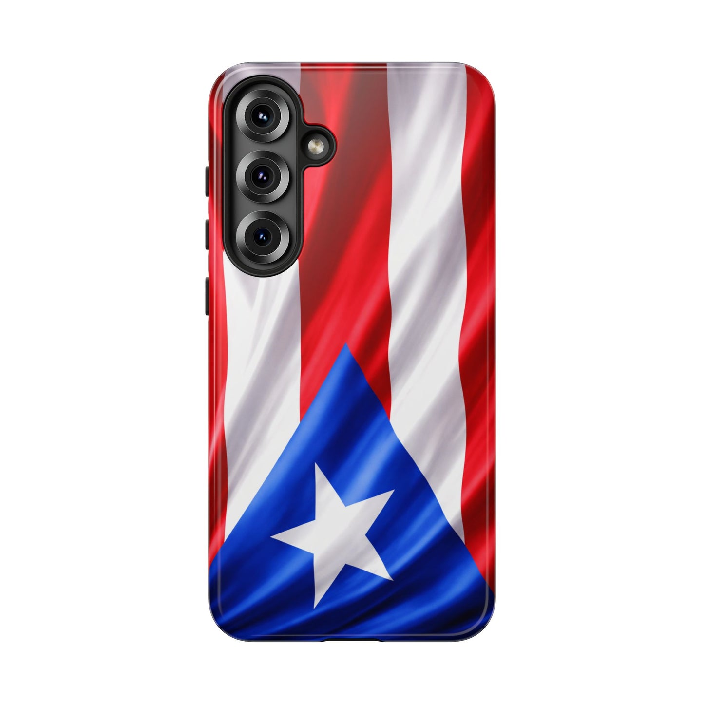 Puerto Rico Flag Phone Case | Boricua Pride Tough Case | Puerto Rican Flag Protective Cover for iPhone & Samsung